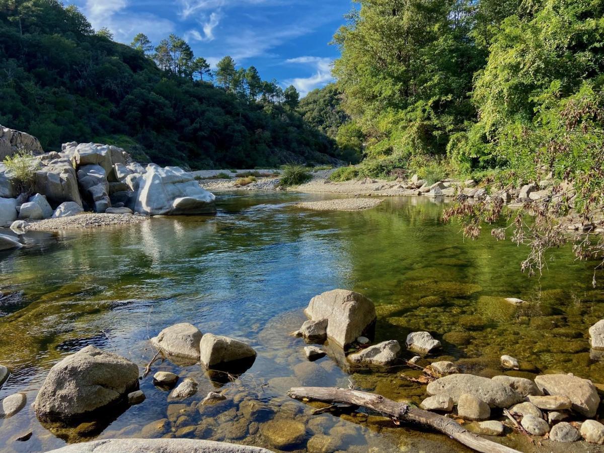La Frigoule, Un Gite Au Coeur Du Parc Des Cevennes Generargues Bagian luar foto